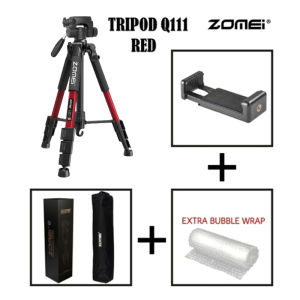 Zomei Aluminum Q111 Professional Travel Portable Aluminum Tripod With Original Tripod Stand For DSLR/SLR 相机支架