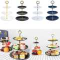 Rak Kue Susun 3 Tingkat Detachable Cake Stand Display - CF431. 