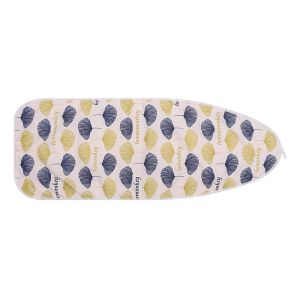 CHENJIE Floral Pattern Ironing Board Cover Elastic Thickened Ironing Heat Shield High Quality Stain Resistant Ironing Board Cloth for Ironing Table Accessories