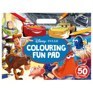 Disney Wish Giant Colour Me Pad Colouring Book With 50+ Stickers For Kids
