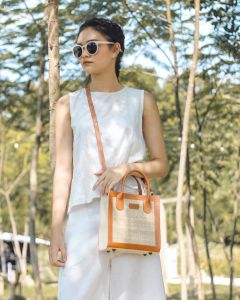 Tas Kanvas Selempang Wanita Aesthetic Minimalis Lucu Unik Tebal Premium Wanita Sedalu 03 Serries