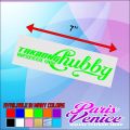 takbong chubby 7inches machine cut diecut oringal sticker. 