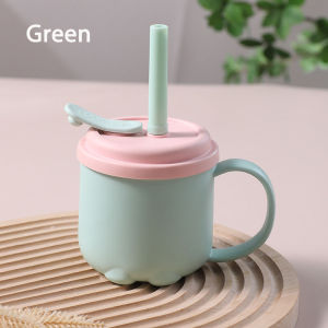 Baby Feeding Cup Baby Silicone Training Cup with Straw Sippy Drinking Cup Free BPA Cawan Budak Bayi