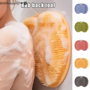 WP💓💛💖 Massage Mat Back Scraper Cleaning Brush Shower Feet Cleaner Wash Mat Multifunction Sucker Wall Mat Rub Foot Arms Body Bath