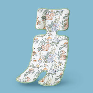 Einmilk New Ice Silk Breathable Stroller & Car Seat Cooling Mat Antibacterial Skin-Friendly for Babies 0-12 Months