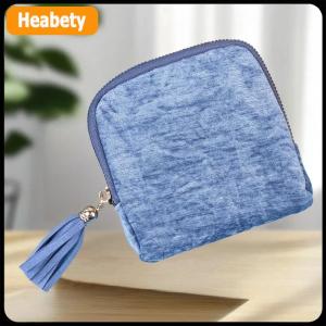 【2-3 days delivery】 Exquisite Jewelry Storage Bag With Tassel Pendant Ring Zipper Jewelry Bag Large Capacity Travel Crystal Bracelet Storage Pouch