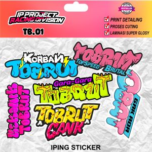 STIKER PACK KATA-KATA VIRAL TOBRUT - IP PROJECT