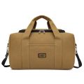 HY BAG #4008 FASHION WOMEN'S DURABLE CANVAS WEEKENDER BAG WITH WATERPROOF LINING TRAVEL BAG. 