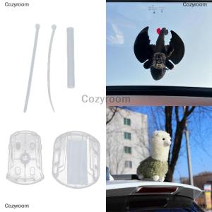 [COD] Cozyroom DIY Car Accessory Decoration Doll Base Dragon Doll Helmet Car Motorcycle Roof Sunroof Decoration Dragon Car Decoration Interior Ornaments Dolls