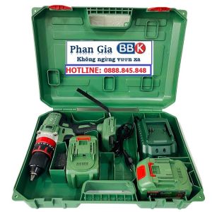 Máy khoan pin Akuza 13mm Pin 15 cell Không chổi than