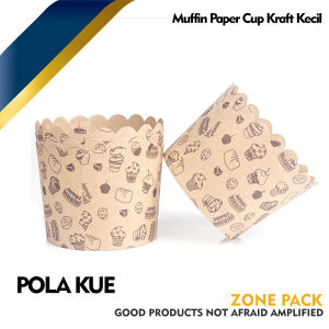 [50 PCS] Muffin Bruder Paper Cup Craft Kecil 55 mm | Muffin Bestfresh Kertas Cupcake  Mini | Alas Muffin Bolu size S/M | Kertas Cup Cake
