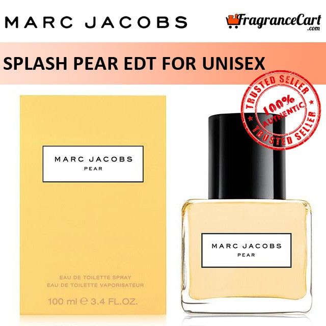 Marc Jacobs Splash Pear EDT for Unisex Men Women (100ml) Eau de Toilette  Jacob [Brand New 100% Authentic Perfume/Fragrance] | Lazada Singapore