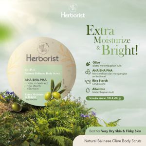 Herborist Natural Balinese Body Scrub 100gr - Lulur Exfoliasi - 10 Varian - Virgo Shoop
