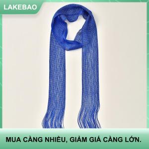 【LAKEBAO】 Fringe tua vải khăn dài màu rắn flowy vành đai Sash CAPE cho phụ nữ kỳ nghỉ bên nhìn