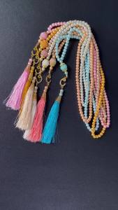 Muslim Beads 99 Piece 6 Lining Artificial Glass Pearl Thread Ears TASBIH A Large Number of Original Players in the Middle East