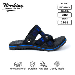 Working Sneakers For You Sandal Gunung Anak Code D-01 Size 21 - 35