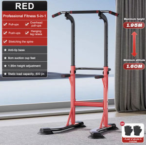 【TOP SALE】Multifunctional Pll Up BarFitness Pull Up Station Tower Dip Up Bar Gym Home BarExercise Stand EquipmentSingle Parallel Bar Rack Horizontal Bar Pull-up Device Multi-Functional Hanging Bar Supplies Single Parallel Bar Rack Horizontal Bar