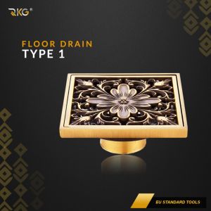 Saringan Got Anti Odor Oriental Copper Floor Drain FDS-162GD