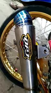 KNALPOT RACING DPJ JIGSAW UJUNG BLUE SARANGAN 1/4 BASS ENGKER PNP VEGA JUPITER SUPRA KARISMA BLADE SMASH GRAND CUP SHOGUN DLL