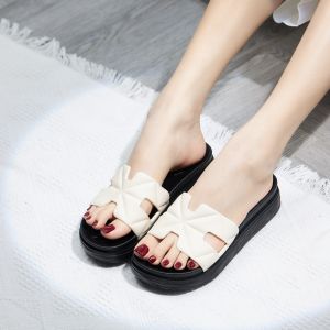 Dép nữ MWC 8290 - Dép Nữ Quai Ngang Chữ H Thời Thượng Đế Bằng 3P Hot Trend Thời Trang