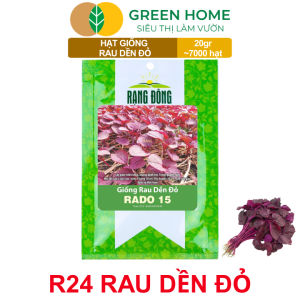 Hạt Giống Rau Dền Đỏ GreenHome Gói 20gr~7000 hạt Dễ Trồng Quanh Năm Thu Hoạch Nhanh R24