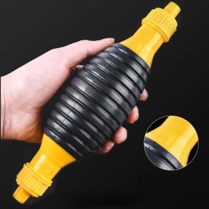 2M Car Motorcycle Fuel Siphon Manual Oil Water Suction Pump/ Backflow Proof Hand Pump Automotive Accessory