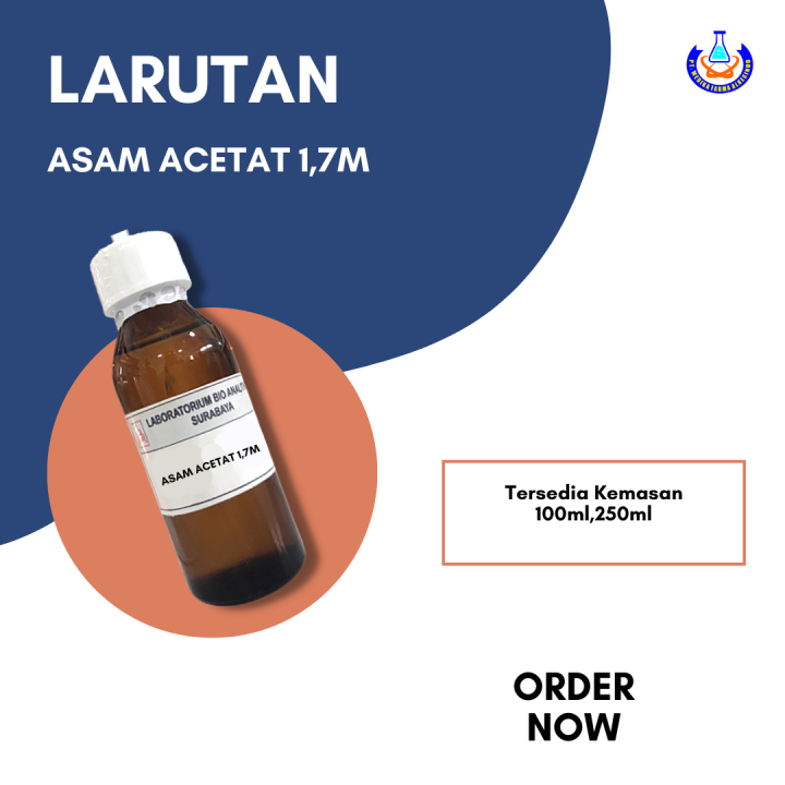 Reagen Asam Acetat 1,7M