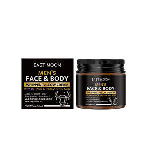 Best Seller Grass Fed Beef Tallow Cream Retinol Hyaluronic Acid Nourish Male Facial Skin COD