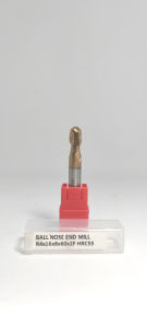 Ballnose Diameter 8mm HRC55 Carbide 2F R4 D8 Ball mill 8 mm