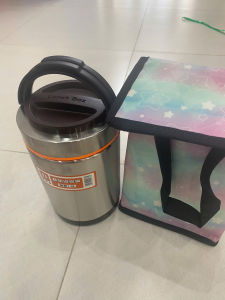 COMBO HỘP CƠM INOX 3 NGĂN 1900ML KÈM TÚI GIỮ NHIỆT