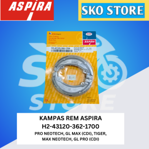 KAMPAS REM H2-43120-362-1700 ASPIRA ORIGINAL KAMPAS REM TIGER GL PRO GL MAX