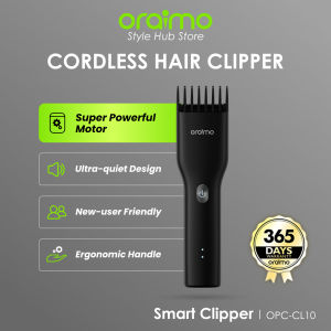 Oraimo Style Hub Electric Shaver OPC-CL10 Smart Trimmer Anak New User Friendly 5W Alat Cukur Elektrik Rambut Jenggot Ultra Quiet Design Travel Portable