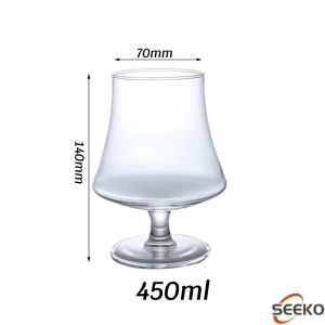 SK 450ml Goblet Glass Champagne Wine Whisky Glass Brandy Glass Waisted Cup