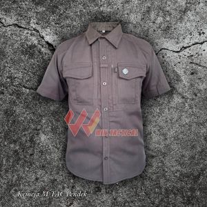 Kemeja Lapangan Tactical M-Tac Lengan Pendek Premium Bahan Original American Drill Pria Wanita PDL