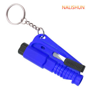 QIHUISHI Máy cắt cửa sổ khẩn cấp xe với móc khóa-Búa an toàn mini để thoát nhanh và sinh tồn