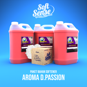 Orchid Brand SoftSense Paket Bahan Pewangi dan Pelembut Pakaian Bisa Jadi 15 Liter Hemat Harum Lembut