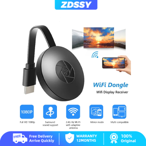 ZDSSY โทรทัศน์มีราเแคสท์ G2 Dongle Wifi ไร้สายทีวีสติ๊กรองรับ HDMI 1080P HD กระจกหน้าจอจออะแดปเตอร์สำหรับแอนดรอยด์ไอโอเอส