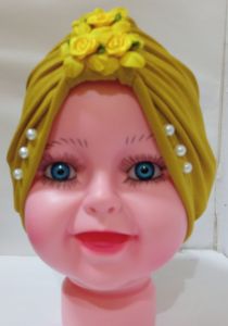 Turban baby CLEO / turban anak lucu / turban bayi / usia 0-3y / bahan jersey / COD lbh nyaman