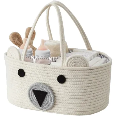 Minibala Baby Diaper Bags Storage Organizer New Caddy Diaper Organizer Baby Shower Portable Storage Bag