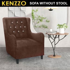 FREE SHIPPING !!! KENZZO: Ottawa Luxury Sofa Royal Velvet Fabric / 3 seater sofa/ 2 seater sofa/Nordic Sofa/Fabric Sofa