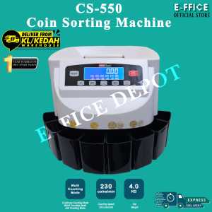 Effice Depot - CS-550 Coin Sorting Machine / Coin Counting Machine / Coin Sorter