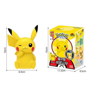 Anime Pokemon Figure Night Light Table Lamp with Pikachu Eevee Jirachi Bulbasaur Psyduck Characters For Kids Gift Toys