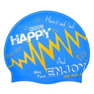 Ergonomic thiết kế kín nước Mũ Bơi Bể bơi hat đàn hồi cao Mũ bơi bằng silicon cho người lớn tóc dài hay ngắn