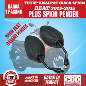 [ 1 SET ] PELINDUNG TUTUP COVER TAMENG KNALPOT BEAT FI 2013-2015 PLUS SPION BEAT