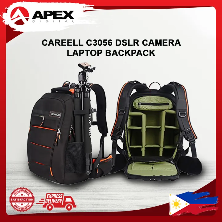 Careell C3056 DSLR CAMERA LAPTOP BACKPACK Lazada PH