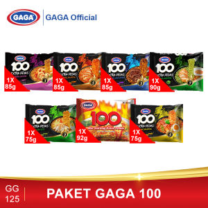 (GG125) GAGA 100 Extra Pedas Goreng Habanero dan GAGA 100 Series