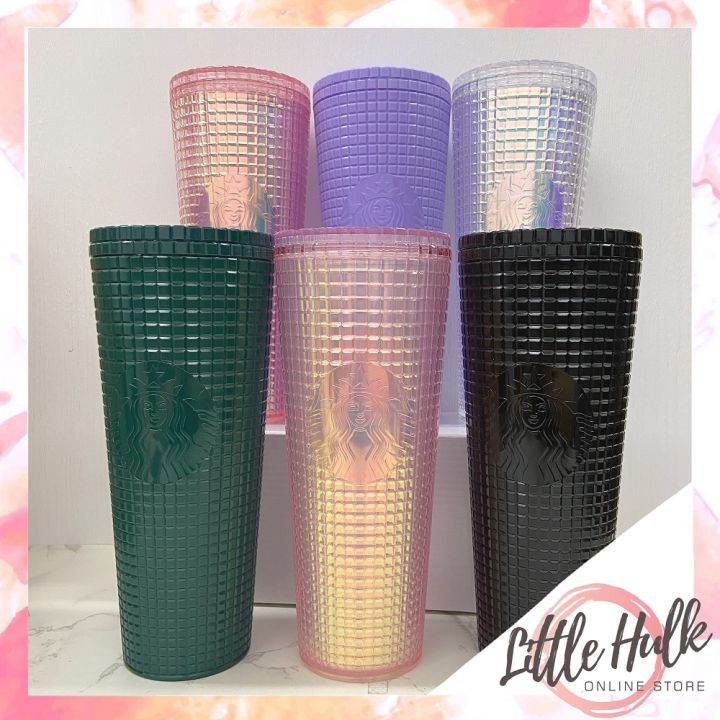 READY STOCK/ NEW ARRIVAL GRID SERIES Starbucks Grid Cold Cup Corn Cup ...