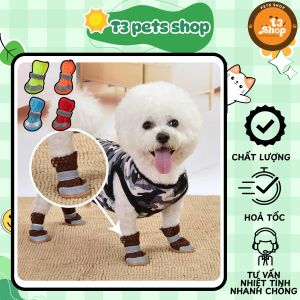giày dạ quang đi chơi/ đi bộ/ picnic cho chó - T3 PETS SHOP