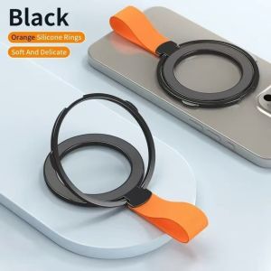 Giá đỡ nhẫn điện thoại di động KutumyQC từ tính Tương thích với 12 13 14 15 Series MagSafe Điện thoại di động có thể tháo rời Chân đế