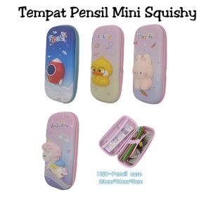 Kotak pensil tempat pensil anak hardcase Smiggle Squishy S5